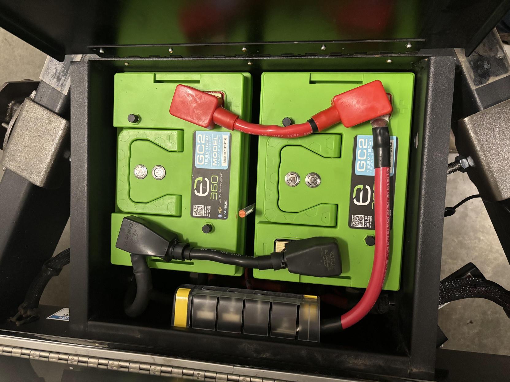 Expion360 lithium battery installation in Airstream RV.